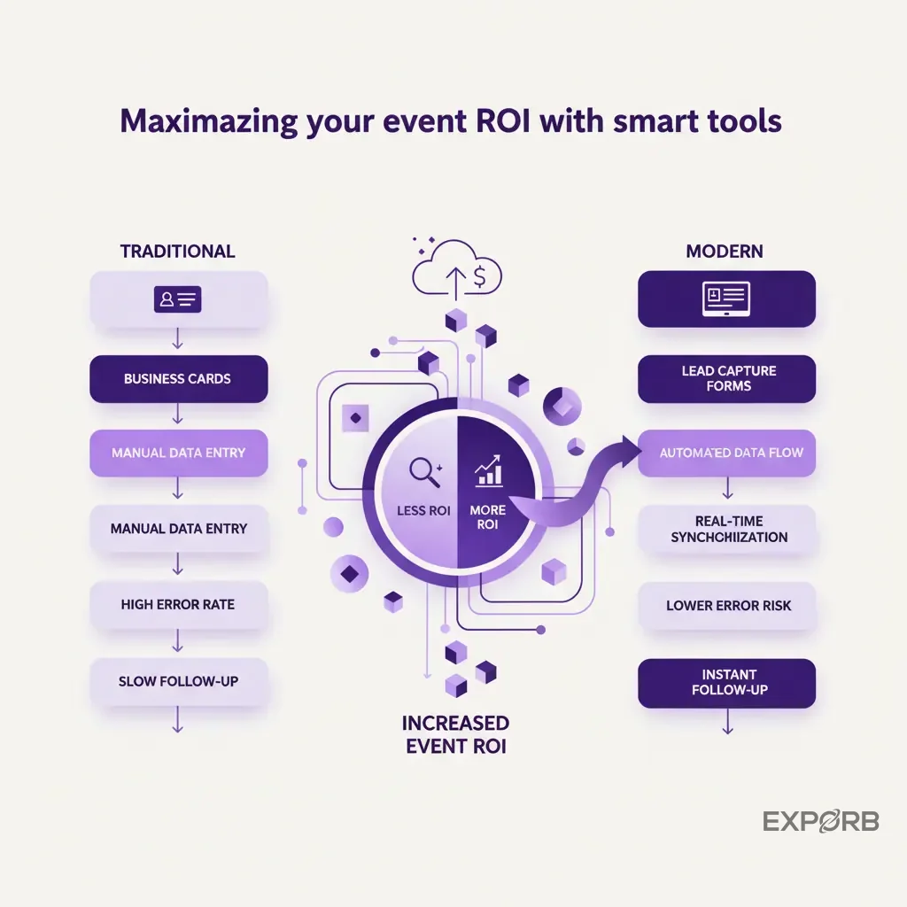 Abstract illustration of a digital network connecting people and data