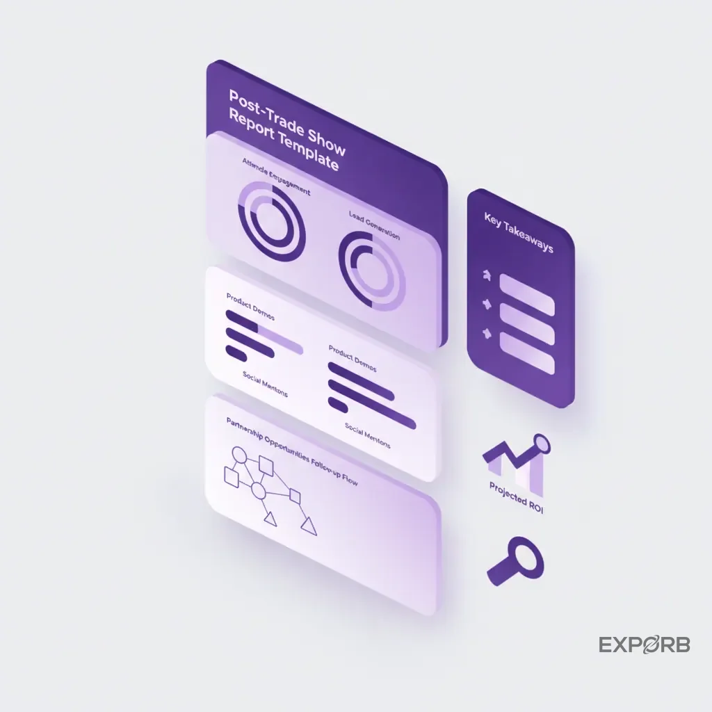 Example of a one-page executive summary dashboard with KPI charts and key takeaways.